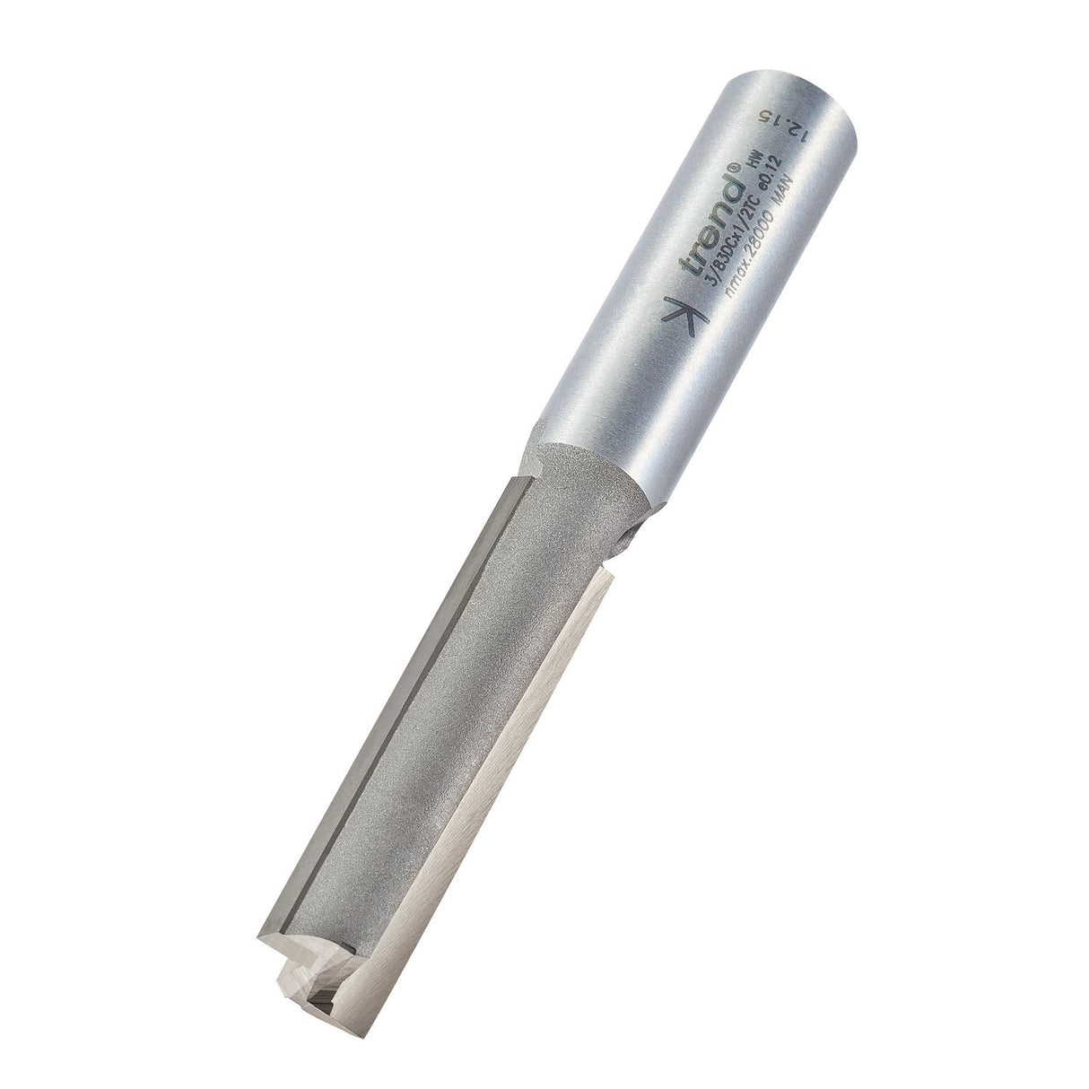 Two Flute 12.7mm Diameter x 50mm Cut - 3/83DCX1/2TC