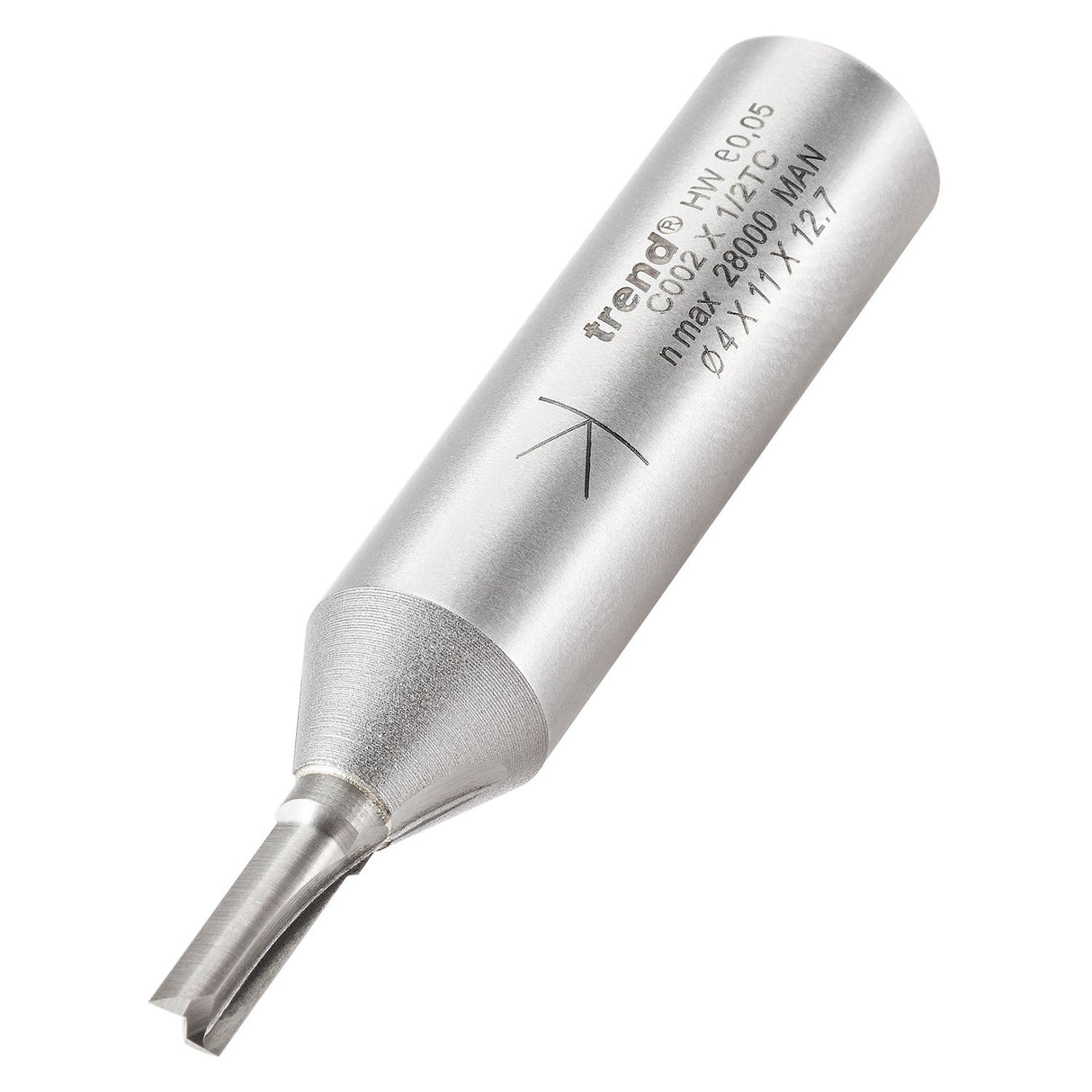 Two Flute Cutter 4mm Diameter - C002X1/2TC