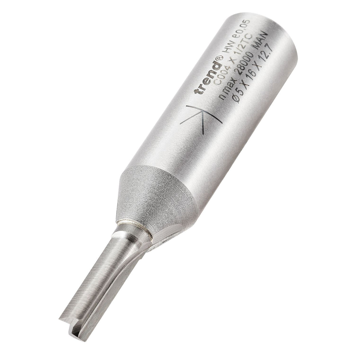 Two Flute Cutter 5mm Diameter - C004X1/2TC