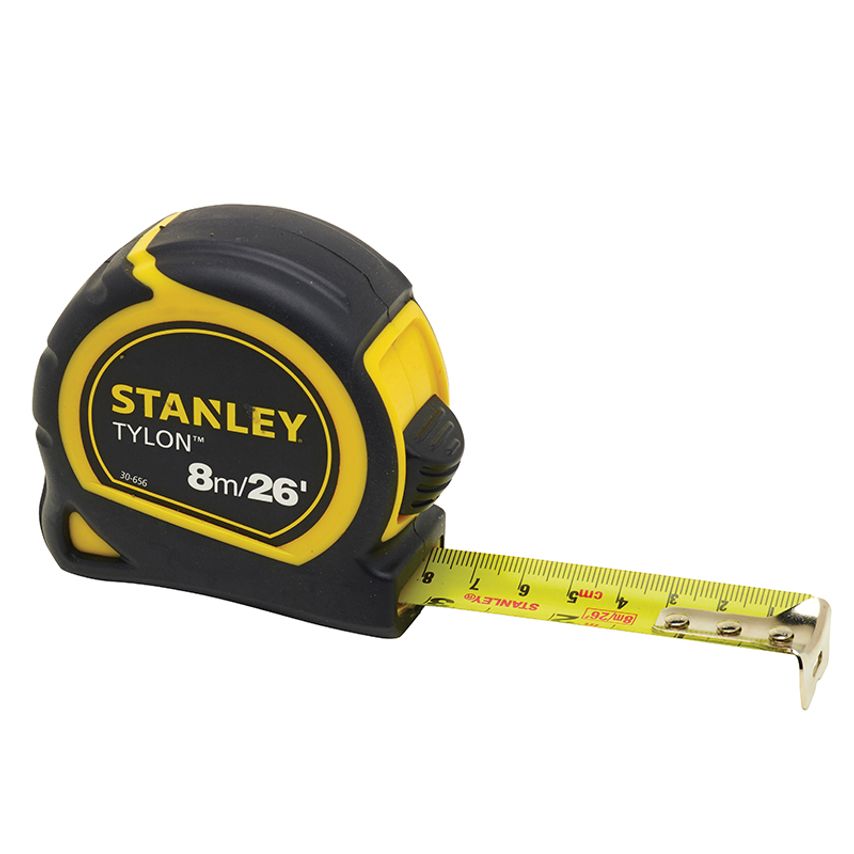 Tylon Pocket Tape 8m/26ft (Width 25mm) Carded STA030656N