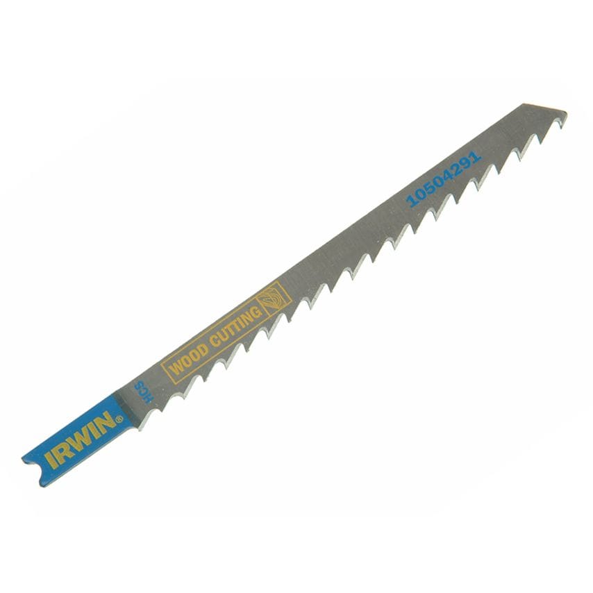 U101BP Jigsaw Blades Wood Cutting Pack of 5 IRW10504288