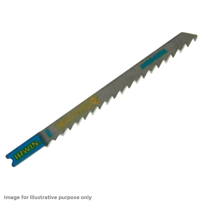 U101D Jigsaw Blades Wood Cutting Pack of 5 IRW10504291