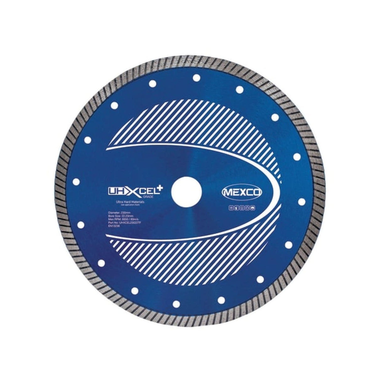 Uhxcel+ Ultra Hard Plus Diamond Blade - 230 x 22mm