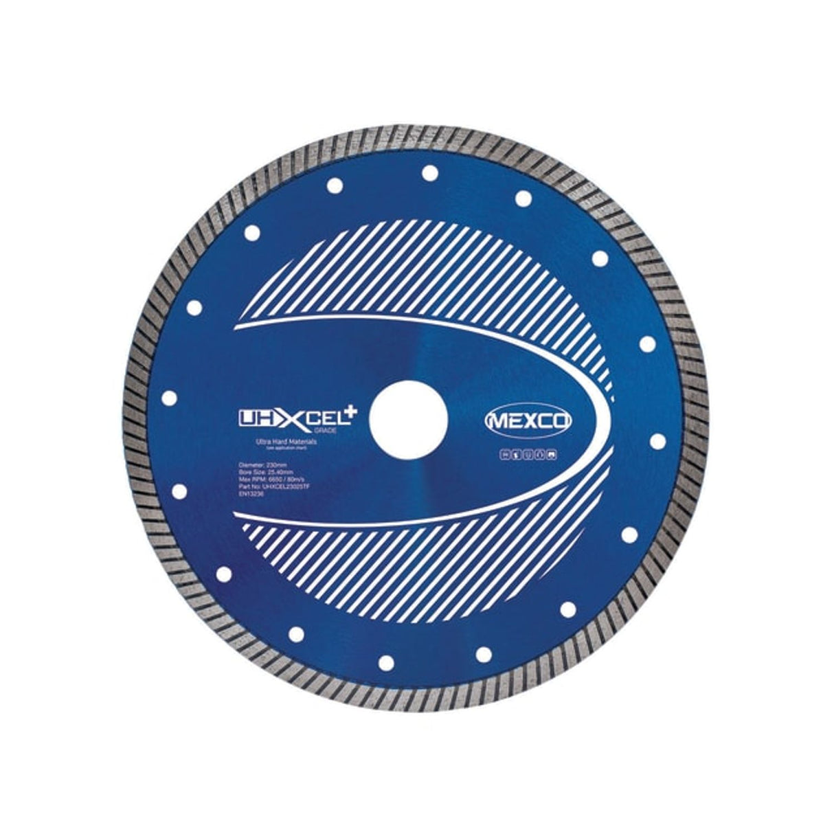 Uhxcel+ Ultra Hard Plus Diamond Blade - 230 x 25.4mm