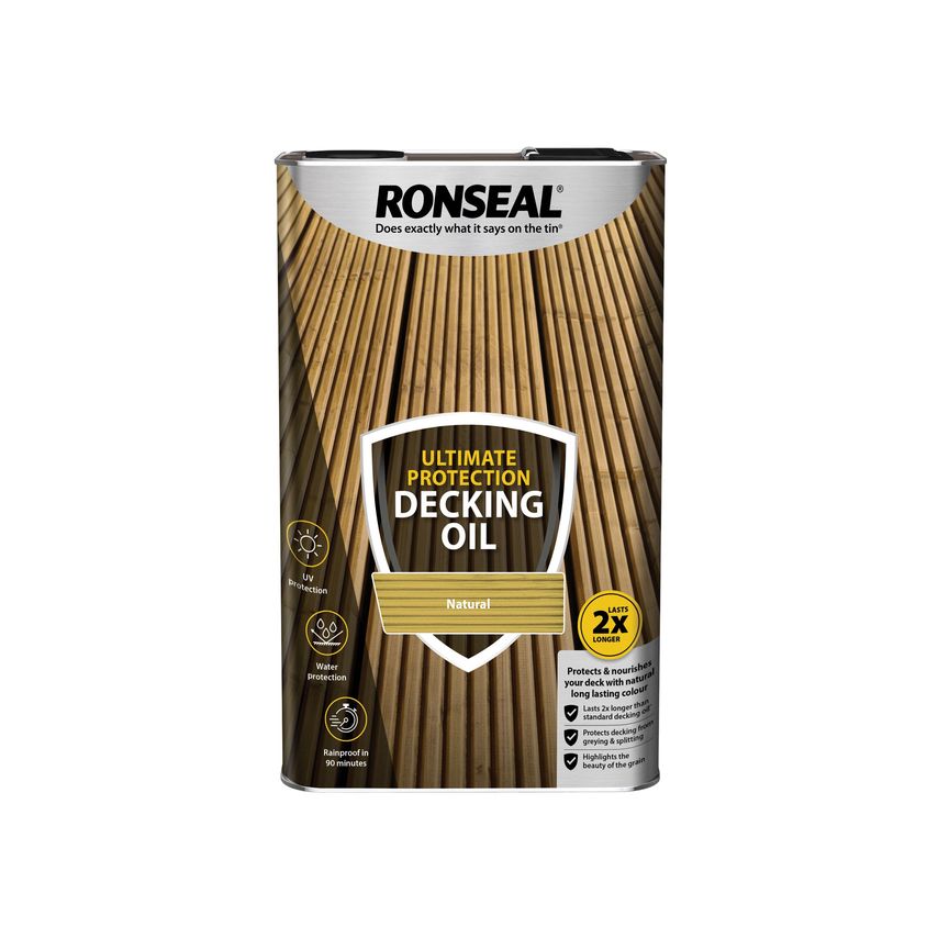 Ultimate Protection Decking Oil Natural 5 Litre