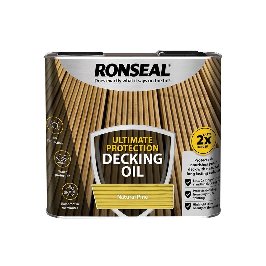 Ultimate Protection Decking Oil Natural Pine 2.5 Litre