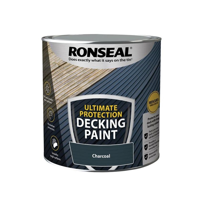 Ultimate Protection Decking Paint Charcoal 2.5 litre RSLDPC25L