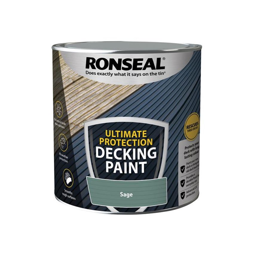 Ultimate Protection Decking Paint Sage 2.5 litre RSLDPS25L