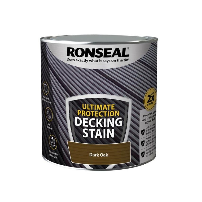 Ultimate Protection Decking Stain Dark Oak 2.5 litre RSLNUDSDO25L