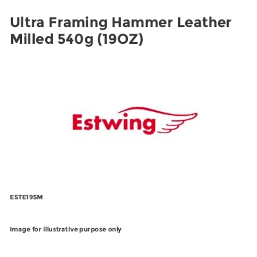 Ultra Framing Hammer Leather Milled 540g (19OZ) ESTE19SM