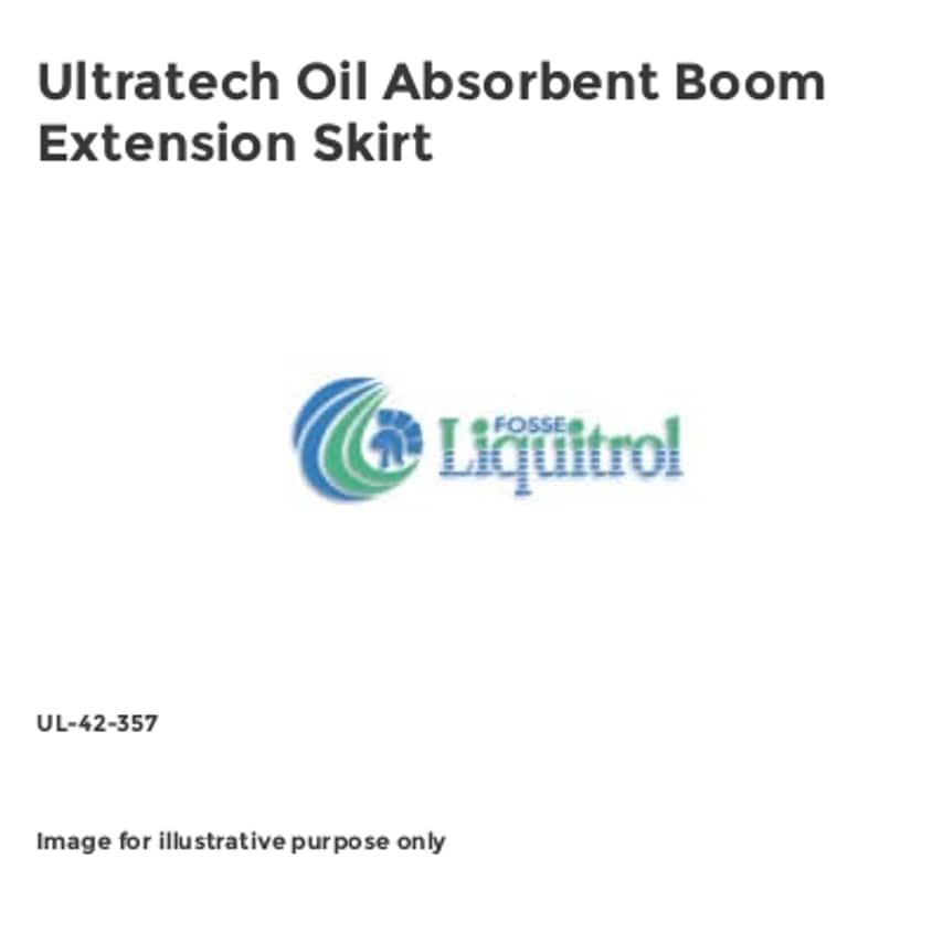 Ultratech Oil Absorbent Boom Extension Skirt