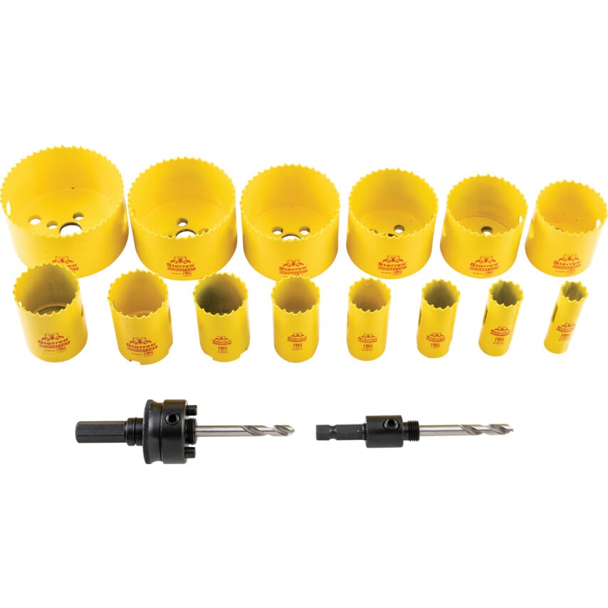 Universal Fast Cut Holesaw Kit16 Piece KFC14021