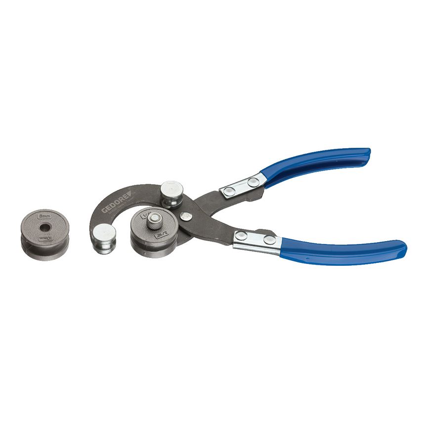 Universal pipe bending pliers