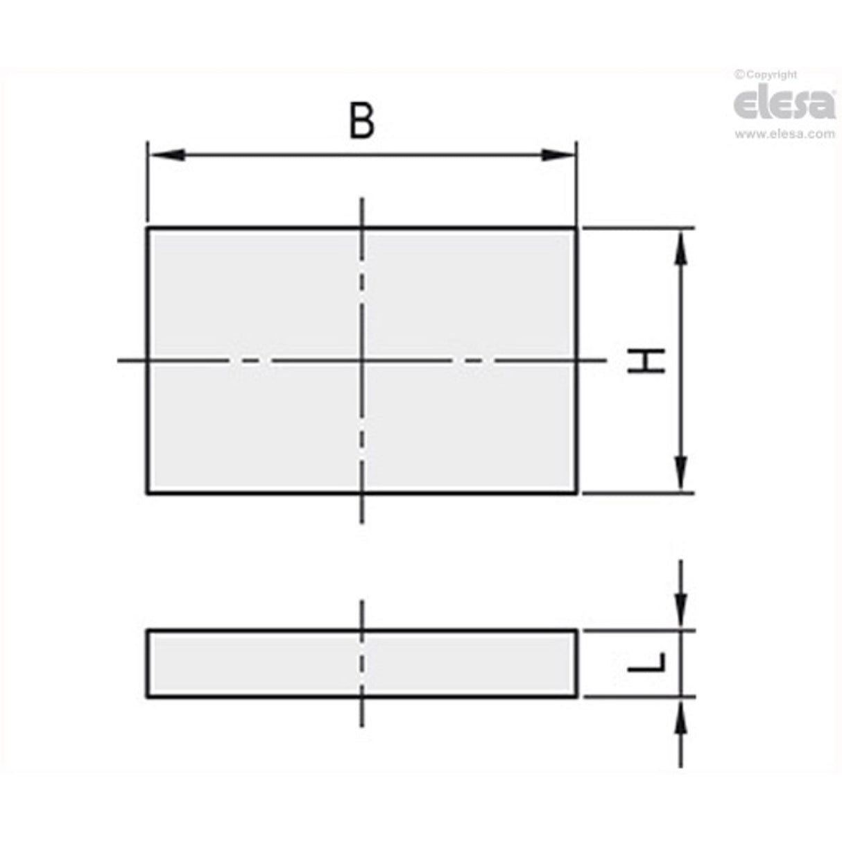 Unshieded Flat Magnet-RMX-US-ND-12-9.5-2.5