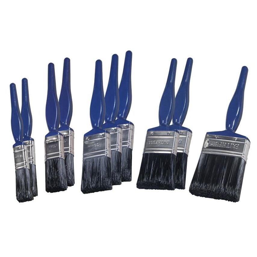 Utility Paint Brush Set, 10 Piece FAIPBUSET10