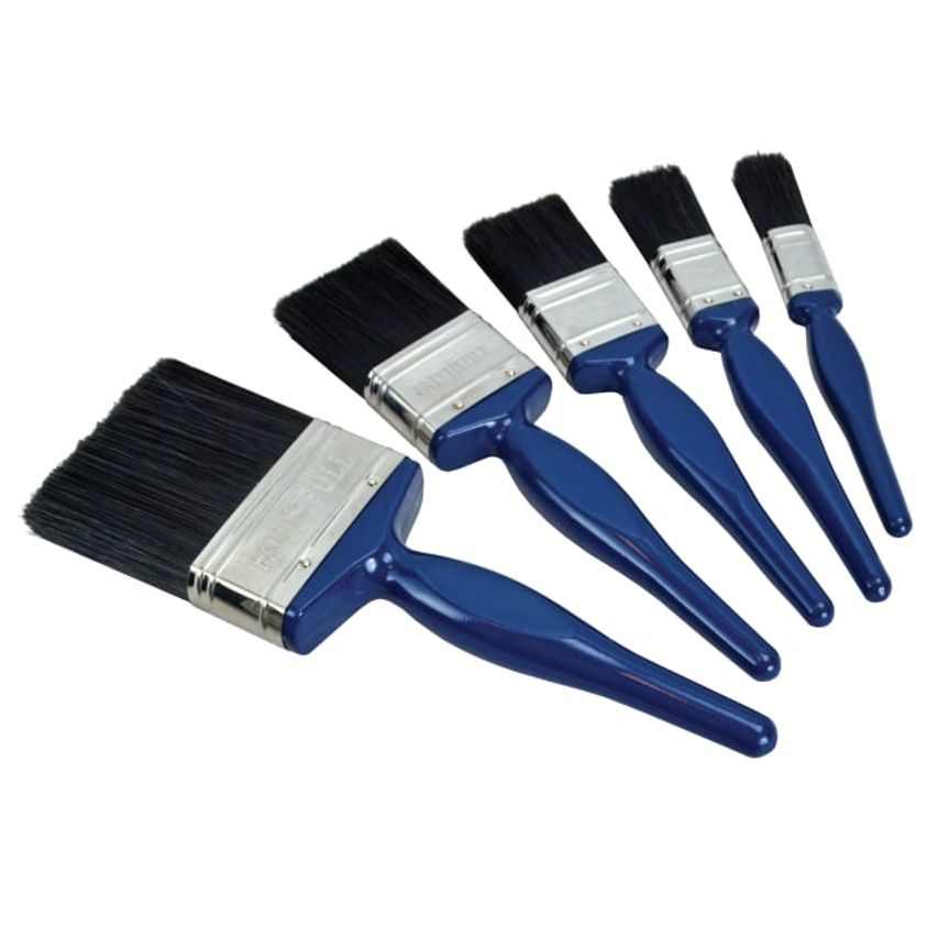 Utility Paint Brush Set of 5 19 25 38 50 & 75mm