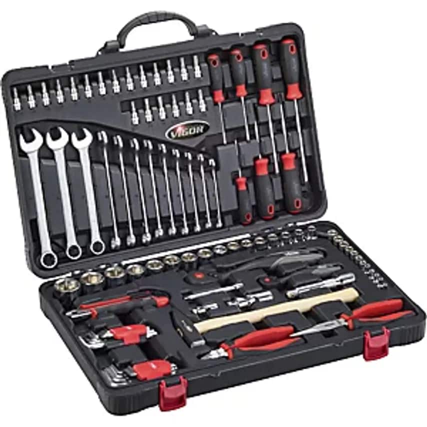 V4 Tool Case Incl. Tools, Width 3 - 32mm, 95 Parts