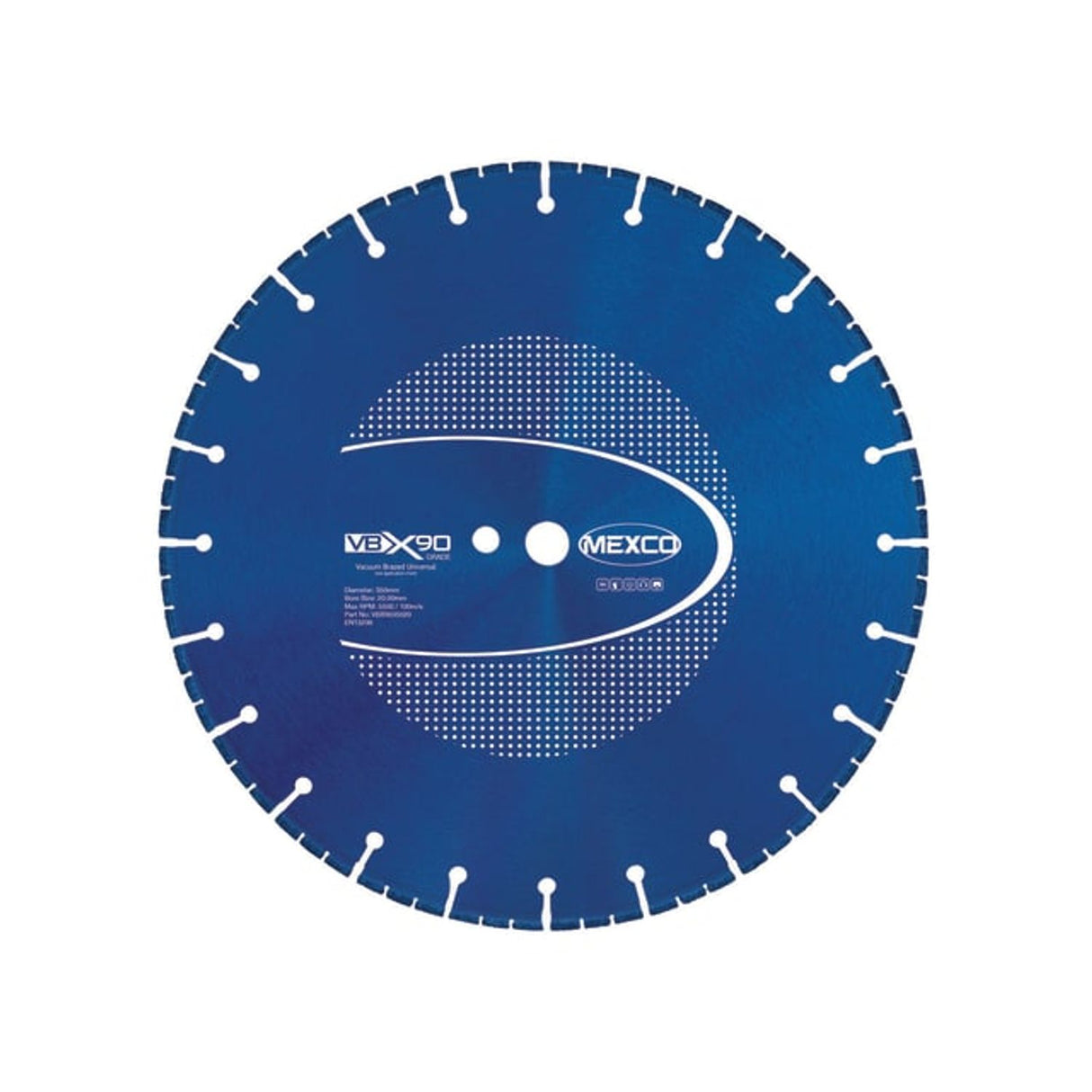 VBX90 Grade Universal Diamond Blade 350 x 20mm