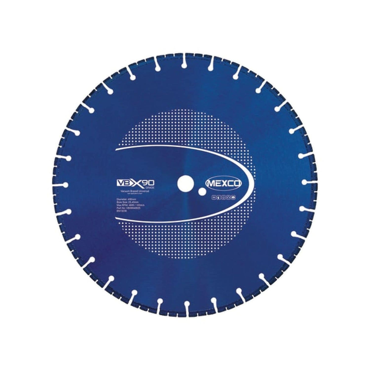 VBX90 Grade Universal Diamond Blade 400 x 25.4mm