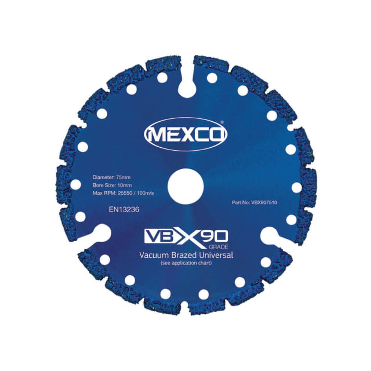 VBX90 Grade Universal Diamond Blade 75 x 10mm