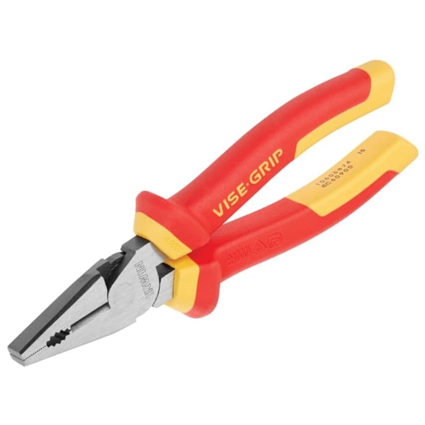 VDE Combination Pliers - High Leverage 200mm