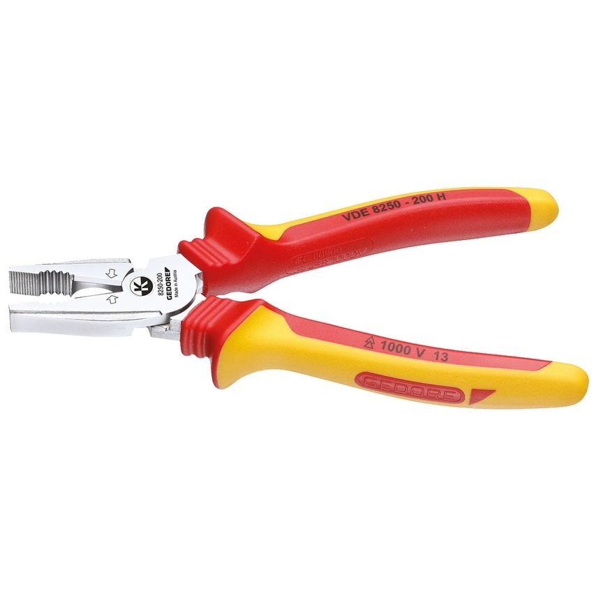 VDE Heavy duty combination pliers with VDE insulat