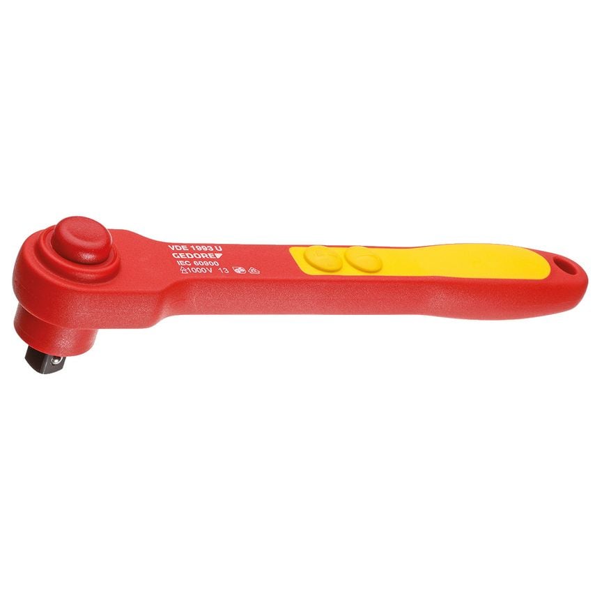 VDE Reversible ratchet 1/2"