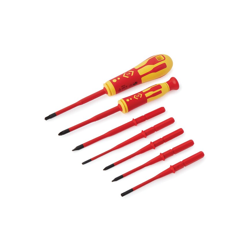VDE Sdriver Int Slim Blade Set