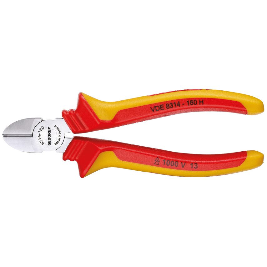 VDE Side cutter with VDE insulating sleeves