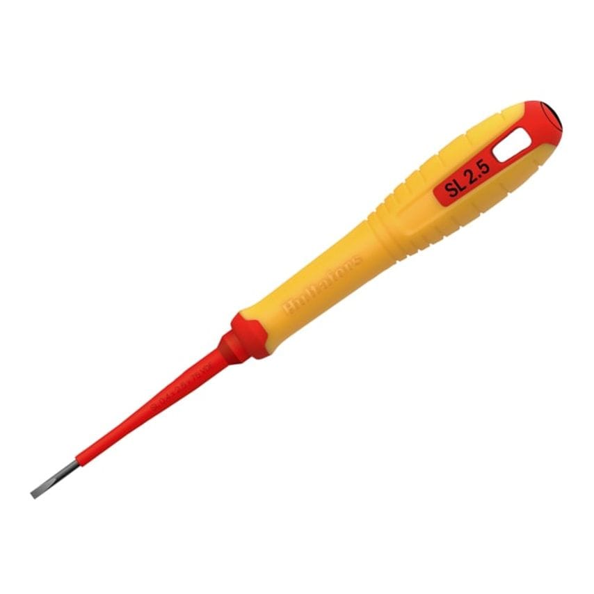 VDE Slotted Screwdriver 2.5 X 75mm