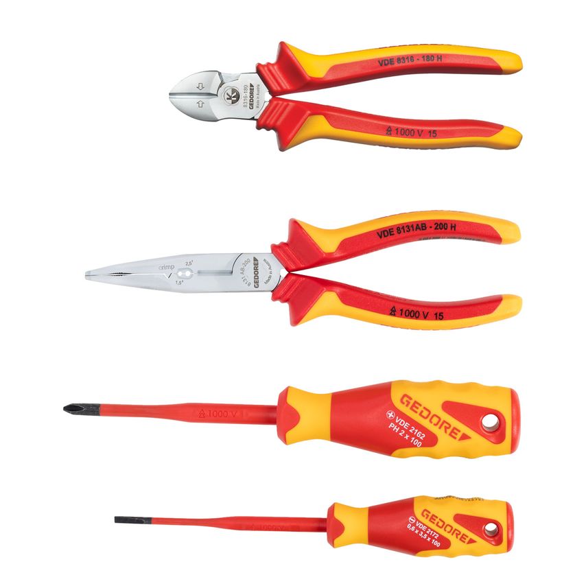 VDE Tool Set 4 Pcs - 3100340