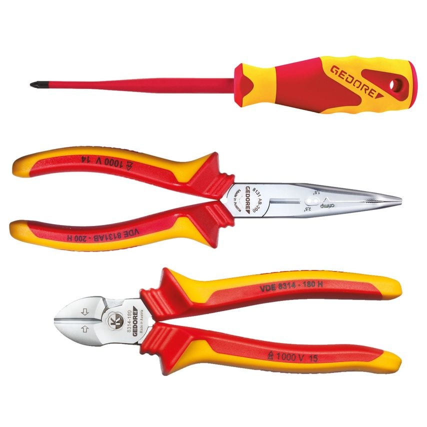 VDE Tool set 8 pieces in L-BOXX Mini