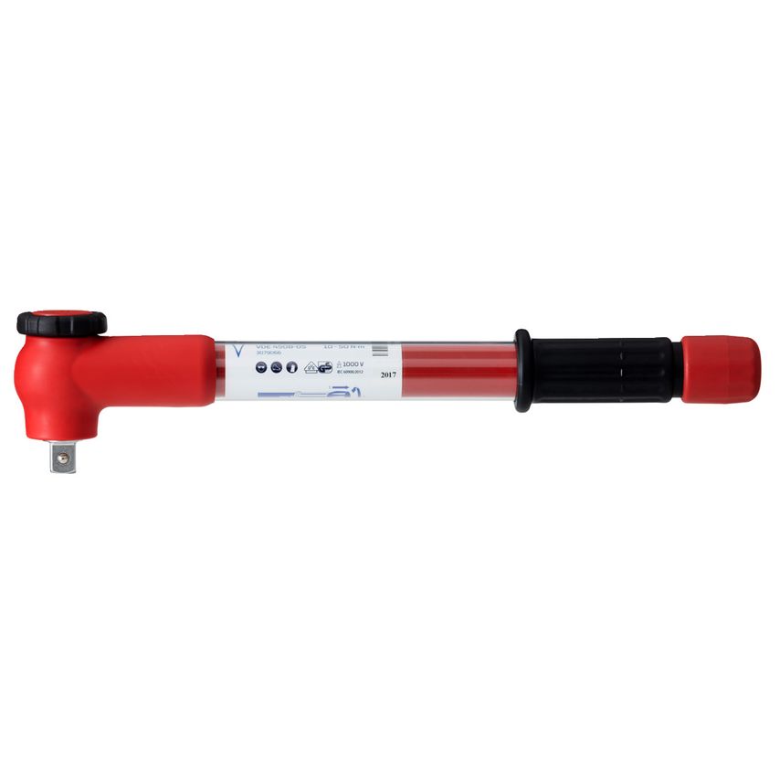 VDE Torque wrench 3/8" 5-25 Nm