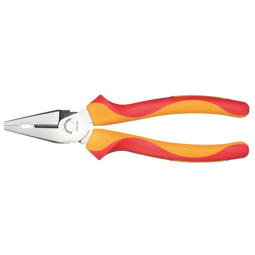 VDE-combination pliers l.200mm 2C-handle
