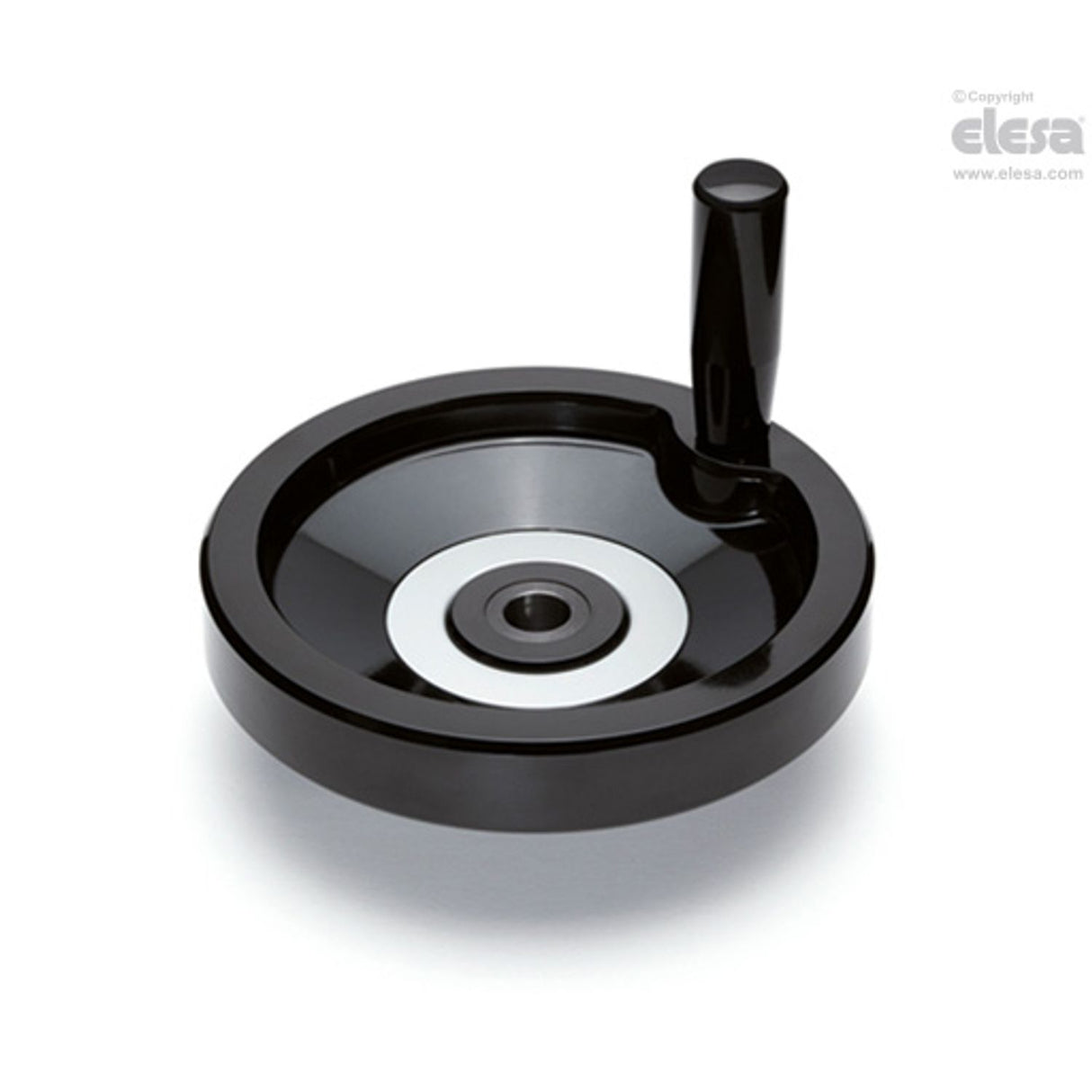 VDNFP Solid handwheels Duroplast steel hub Revolving handle drilled hub VDN.150 FP+I-A16-K
