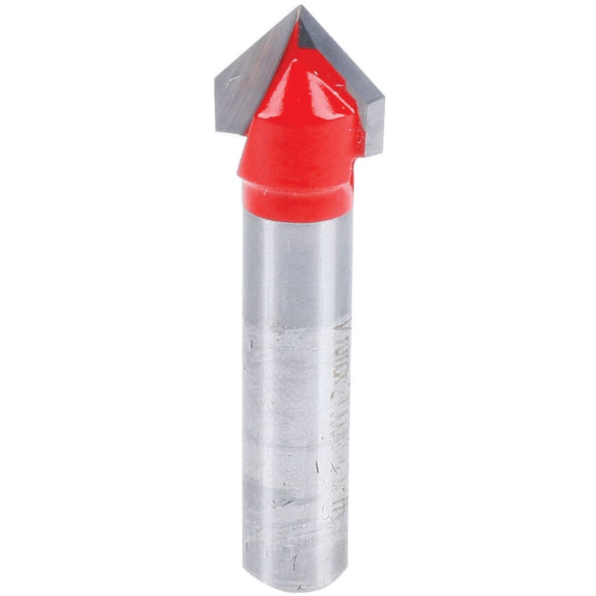 V-Groove Bit 6.35 mm Shank 90 X10 Angle X Cutting Height - ZT4272434S