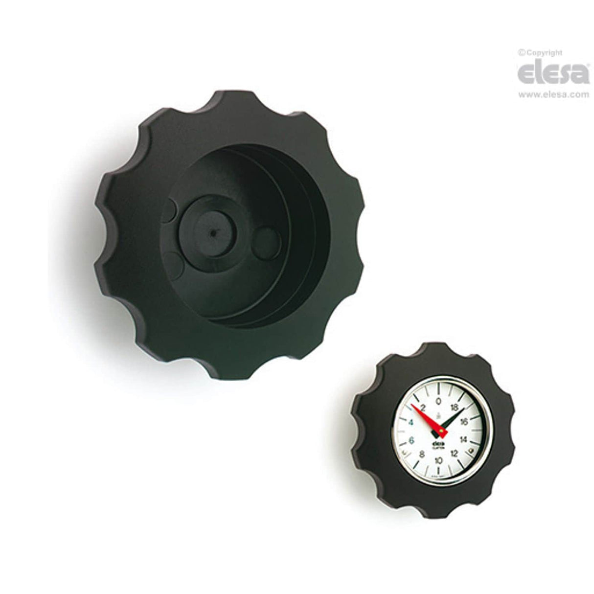 VHT-XX Handwheels for position indicators technopolymer For positive drive indicators black-oxide steel boss VHT.110-PXX2 A-12