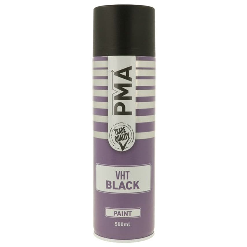 VHT Paint Black 500ml - PCPA1036