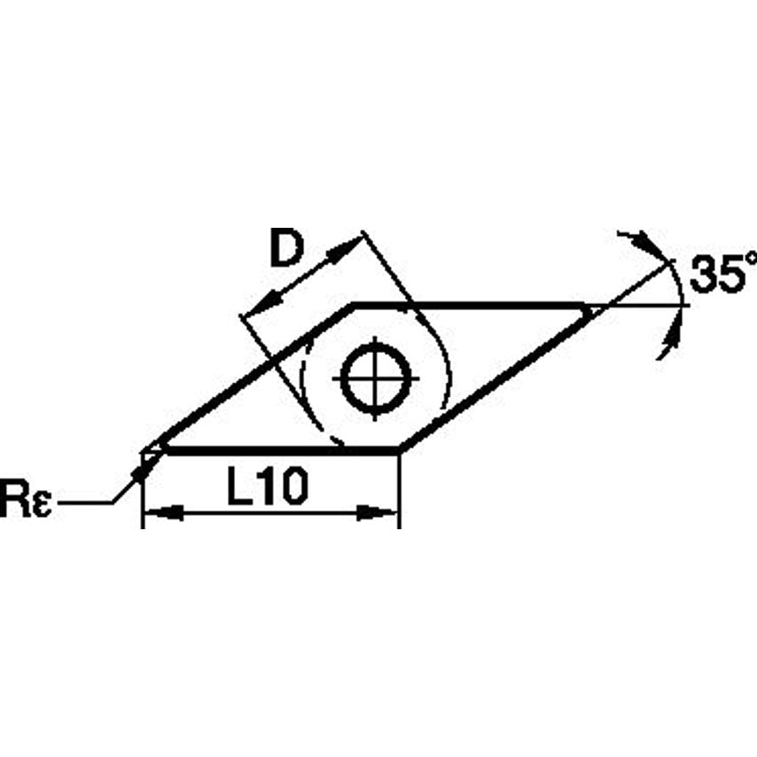 VNMS160408E ANSI/ISO Turning Insert VN..