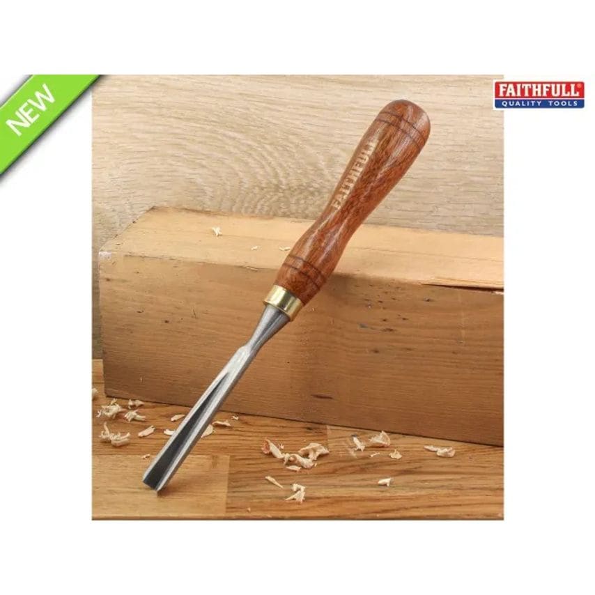 V-Straight Parting Carving Chisel 9.5mm (3/8in)