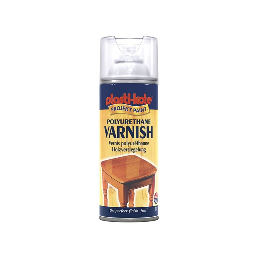 Varnish Spray Clear Gloss 400ml PKT591