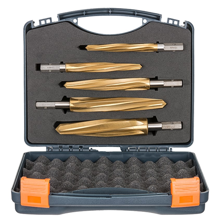 VersaDrive Impact Reamer Set, 1/2, 5/8, 3/4, 7/8, 1 1/16"