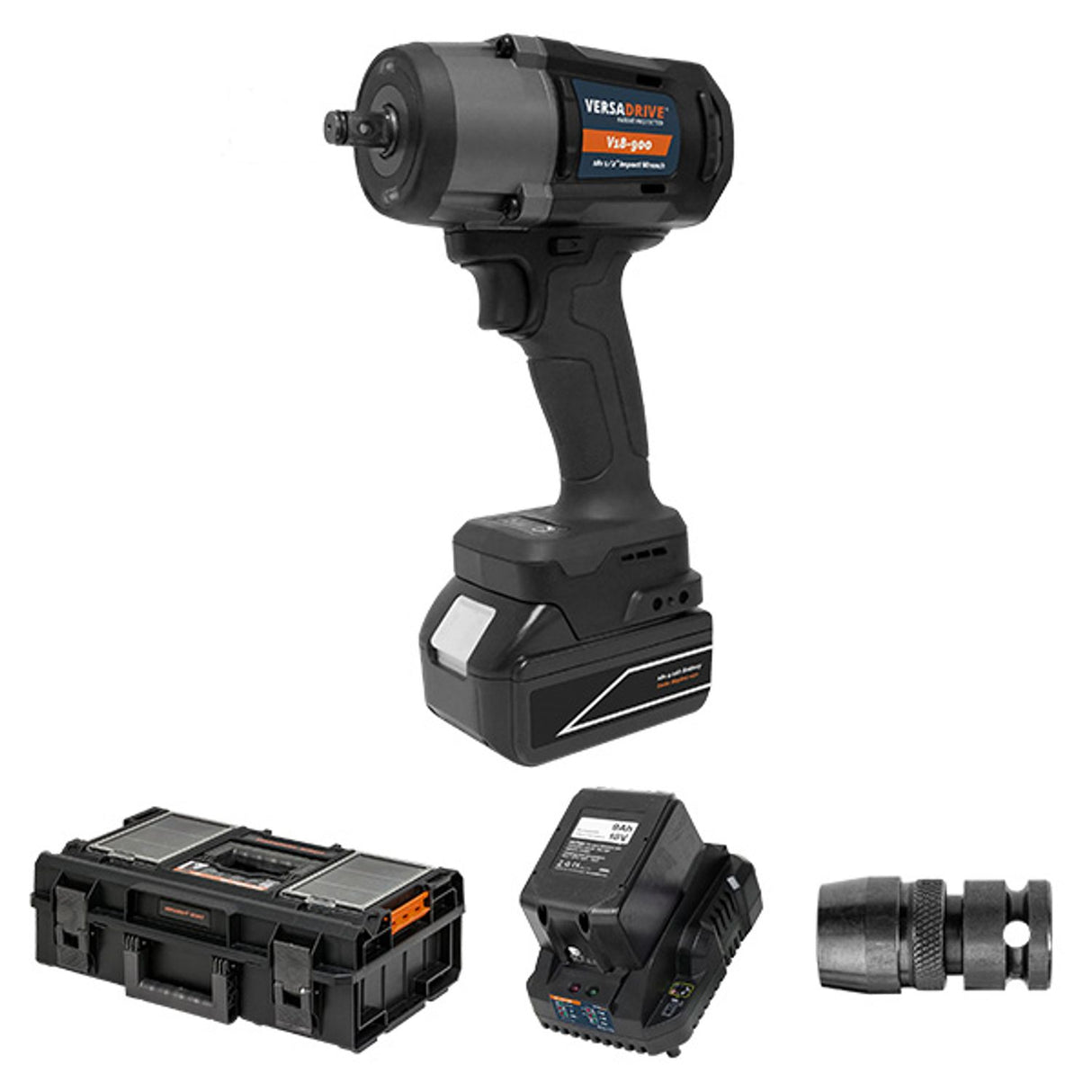 VersaDrive Impact Wrench V18-900 Kit - 2 x 4.0AH Kit