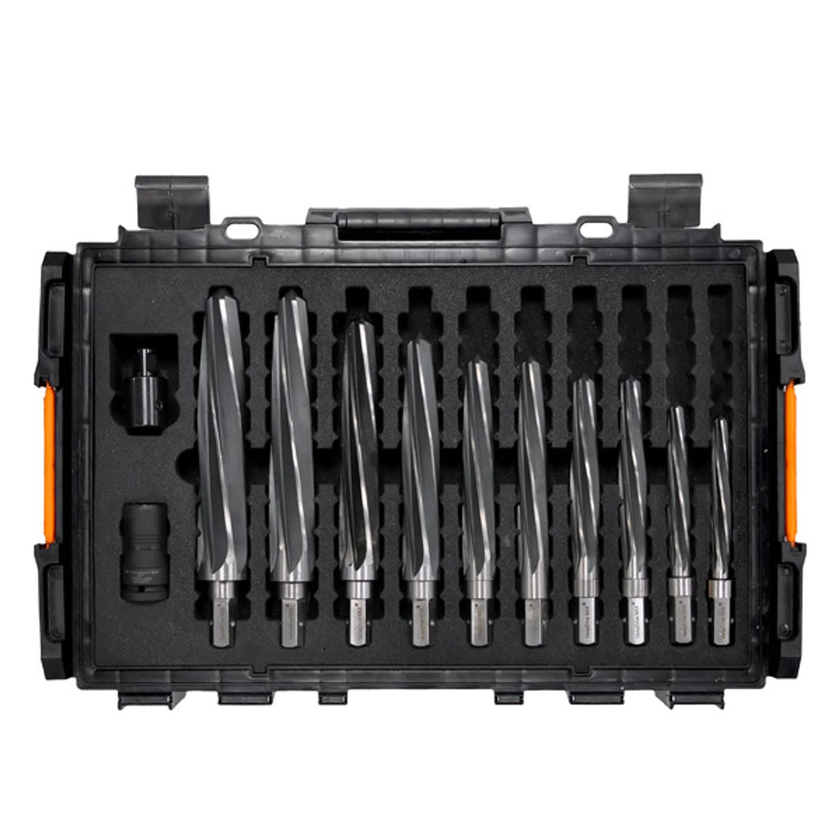 VersaDrive Max 10 Piece Impact Reamer Set 14-39mm + 3/4in Impact and Mag Drill Adapters