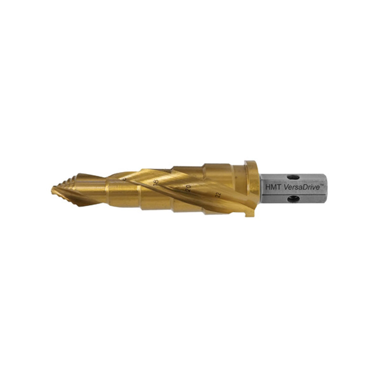 VersaDrive Turbo Tip Impacta Step Cutter 14-22mm