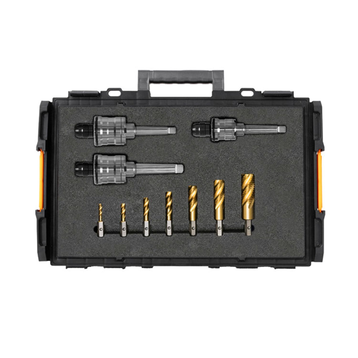 Versadrive Morse Taper Clutched Adapter Set 3 Adapters + 5/16 - 1in Taps