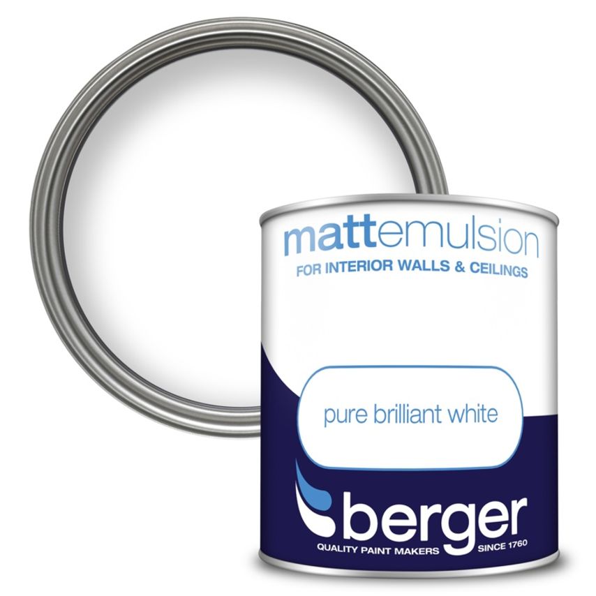 Vinyl Matt 1L Pure Brilliant White