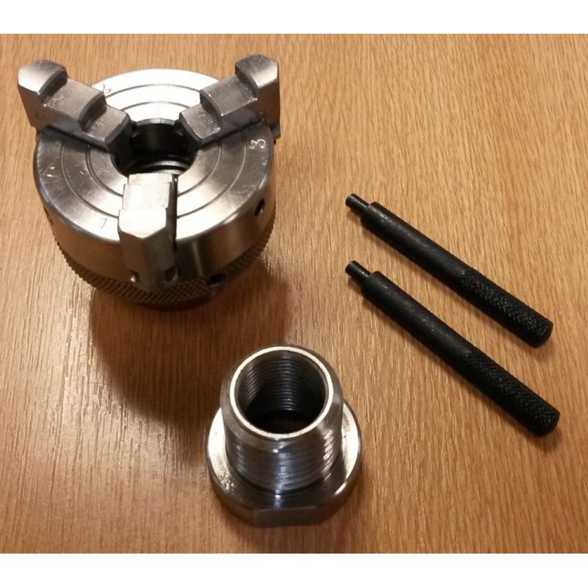 W810 2'' Diameter, 3 Jaw, Lever Scroll Chuck