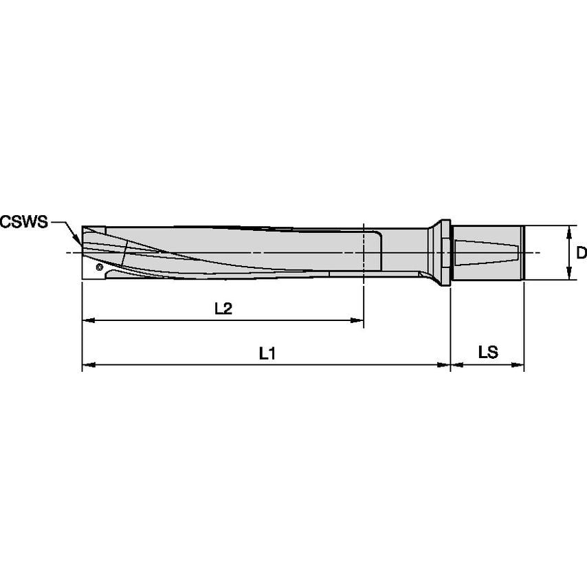 WD50FDS90562M Kplus Shank 5 x D NG=90mm