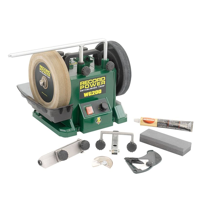 WG200 200mm (8in) Whetstone Grinder 160W 240V RPTWG200